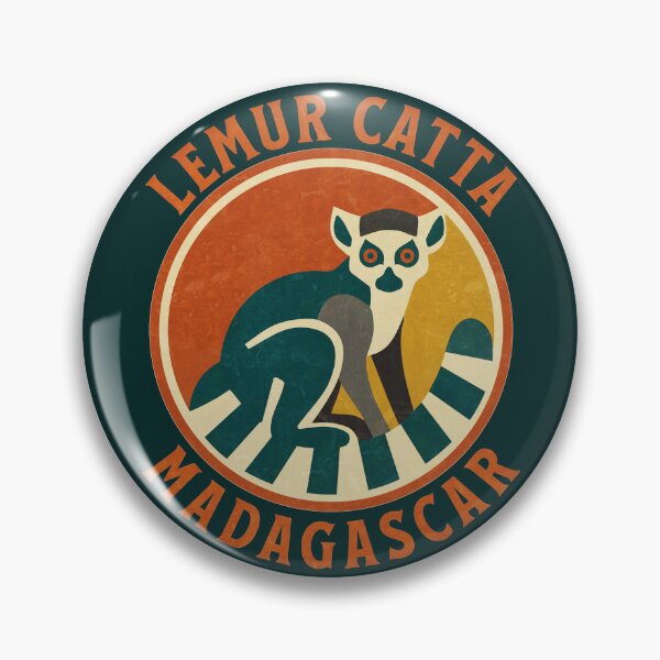 Item preview, Lemur Catta Ring Tailed Lemur Madagascar Wildlife Art designed and sold by AntiqueImages.