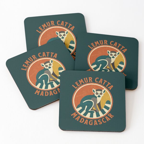 Item preview, Lemur Catta Ring Tailed Lemur Madagascar Wildlife Art designed and sold by AntiqueImages.