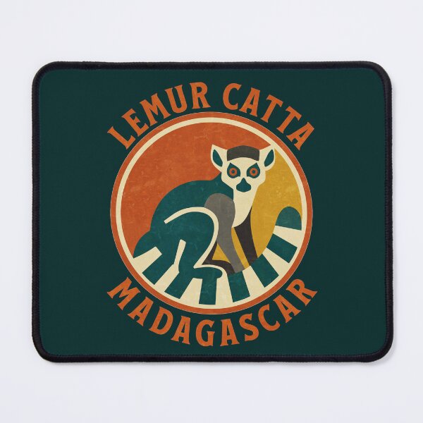 Item preview, Lemur Catta Ring Tailed Lemur Madagascar Wildlife Art designed and sold by AntiqueImages.