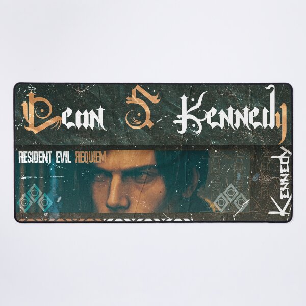 Item preview, RE9 Requiem: Leon Kennedy "Weathered Veteran" Poster designed and sold by Shopunte.