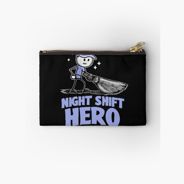 Item preview, Night Shift Hero Security Guard Shirt – Night Watchman Funny Work Tee designed and sold by Popstudio85.