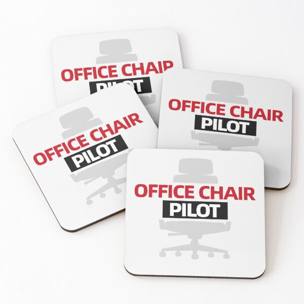 Item preview, Office Chair Pilot Retro Tech Meme designed and sold by Retr0Tshirts.