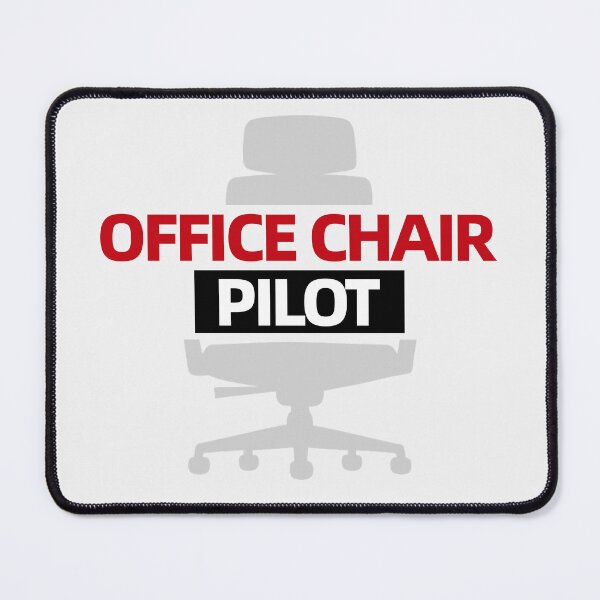 Item preview, Office Chair Pilot Retro Tech Meme designed and sold by Retr0Tshirts.