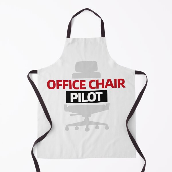 Artikelvorschau, Bürostuhl-Pilot Retro-Tech-Meme entworfen und verkauft von Retr0Tshirts.