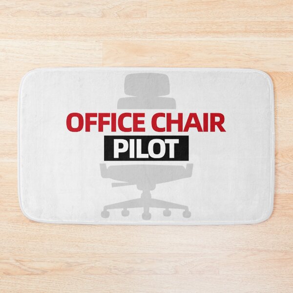 Artikelvorschau, Bürostuhl-Pilot Retro-Tech-Meme entworfen und verkauft von Retr0Tshirts.