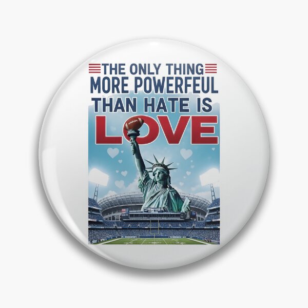 Item preview, The Only Thing More Powerful Than Hate Is Love Stadium Unity Concept designed and sold by Uglyandcute.