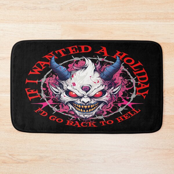 Item preview, Demonic Holiday From Hell – Gothic Demon Art designed and sold by TheInkRaven.