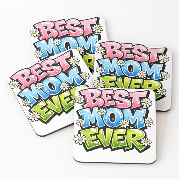 Artikelvorschau, Beste Mama aller Zeiten – Niedliche Gänseblümchen-Schrift – Blumendesign zum Muttertag entworfen und verkauft von JustViralShirts.