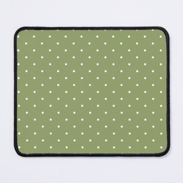 Item preview, Olive green and white Polka dot pattern designed and sold by RishabhArts1.