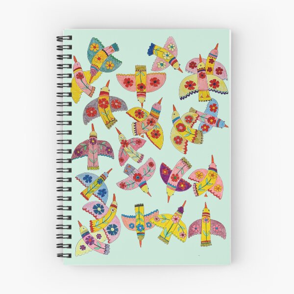 Item preview, Flock of Patterned Birds designed and sold by MollyMacLiving.