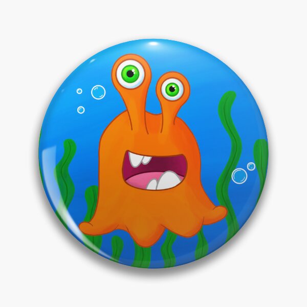 Item preview, Itty Bitty Monsters - Orange Octopus Guy designed and sold by Sahira820.