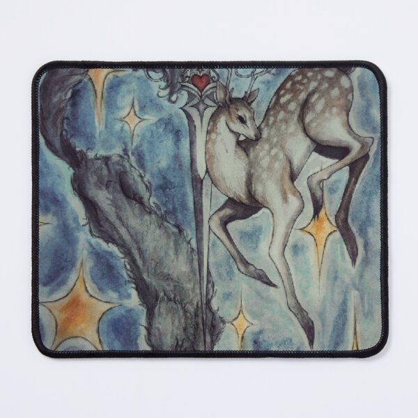 Item preview, byler cleridan deer borzoi painting designed and sold by boo-makesthings.