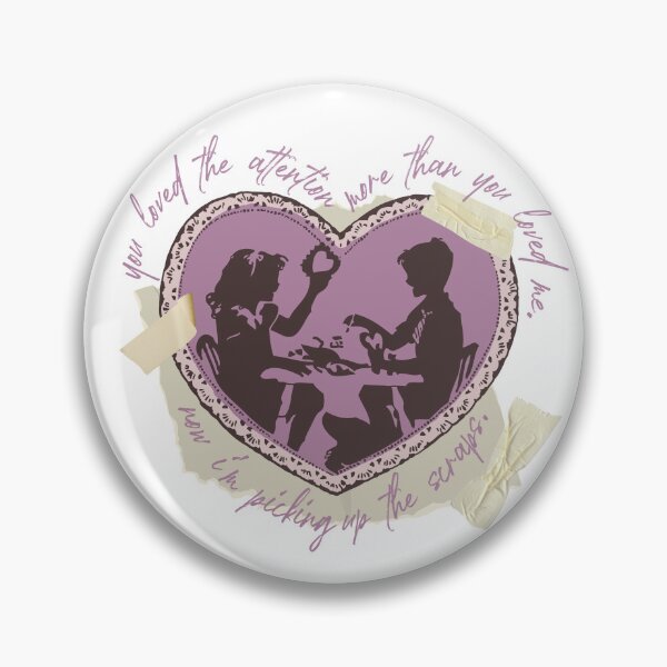 Item preview, You Loved the Attention scrapbook heart patch designed and sold by yourvanitybrand.
