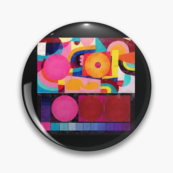 Item preview, Abstract Cubist Faces – Modern Geometric Art designed and sold by Helios Be. Lavsh.