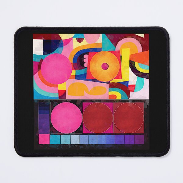 Item preview, Abstract Cubist Faces – Modern Geometric Art designed and sold by Helios Be. Lavsh.