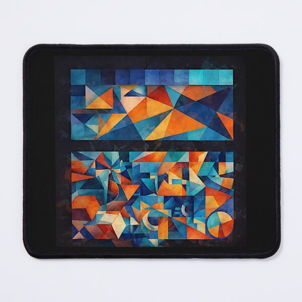 Item preview,  Abstract Cubist Faces – Modern Geometric Art #2 designed and sold by Helios Be. Lavsh.