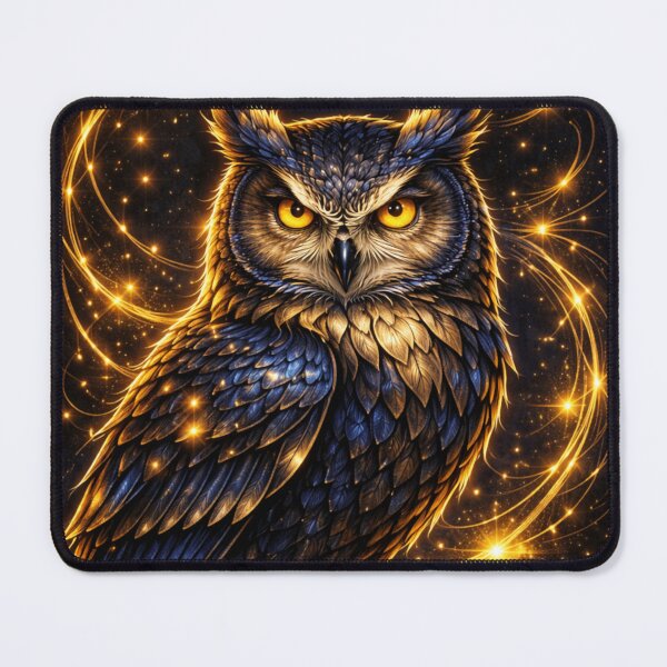 Item preview, Owl of the Astral Plane designed and sold by Dreamy Armine Art.