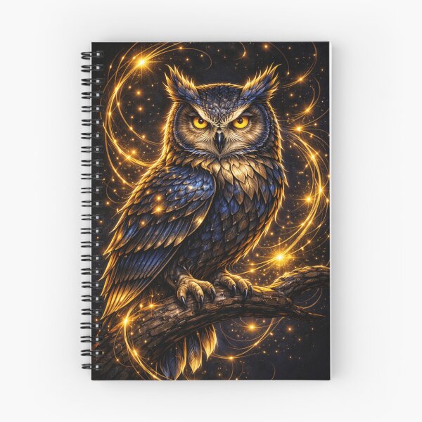 Item preview, Owl of the Astral Plane designed and sold by Dreamy Armine Art.