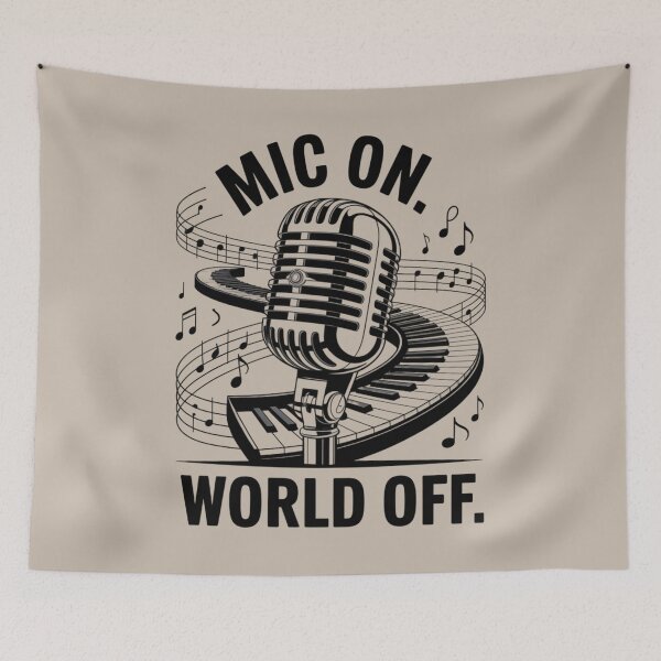 Item preview, music teacher - music student - band - choir - jazz - soul music - studio vibes - recording studio - live performance - stage life - rehearsal - monochrome - black and white - minimalist music designed and sold by JansenGS.
