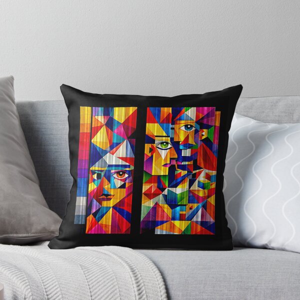 Item preview,  Abstract Cubist Faces – Modern Geometric Art #3 designed and sold by Helios Be. Lavsh.