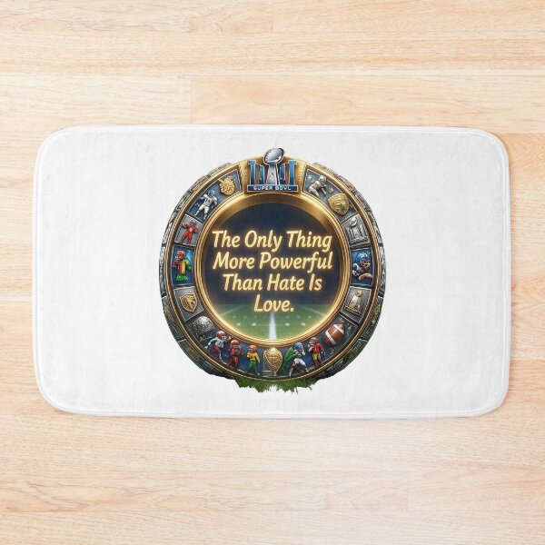Item preview, The Only Thing More Powerful Than Hate Is Love Stadium Unity Concept designed and sold by Uglyandcute.