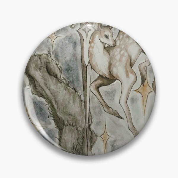 Item preview, byler cleridan deer borzoi painting designed and sold by boo-makesthings.