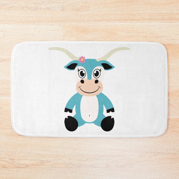 Item preview, Cute Barnyard Longhorn Cow designed and sold by Captain Creative.