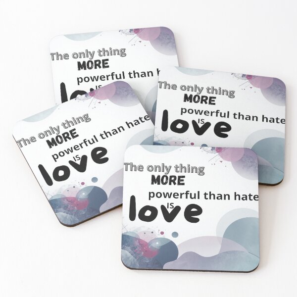 Item preview, The only thing love more powerful than hate IS love T-shirt designed and sold by Ayoubtl2006.