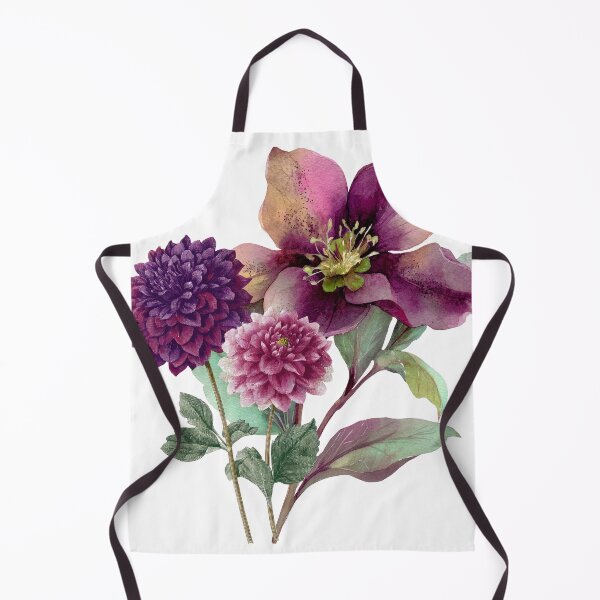Item preview, Nightshade & Chrysanthemum Flowers designed and sold by 4viella.