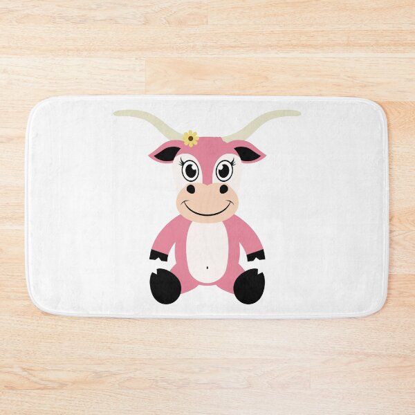 Item preview, Cute Barnyard Longhorn Cow designed and sold by Captain Creative.