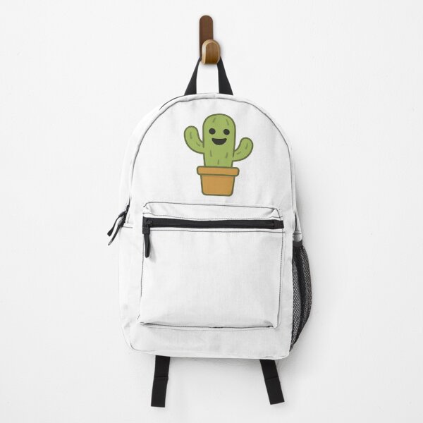 Item preview, Smiling Cactus in Pot – Minimal Cartoon Style (No Text) designed and sold by ANiyati.