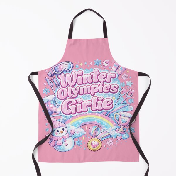 Item preview, Winter Olympics Girlie – Y2K Cute Winter Sports Aesthetic designed and sold by Dollette Heaven.