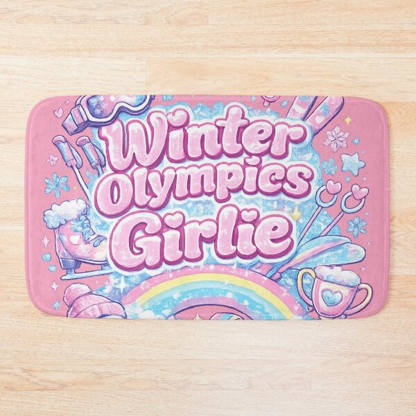 Item preview, Winter Olympics Girlie – Y2K Cute Winter Sports Aesthetic designed and sold by Dollette Heaven.