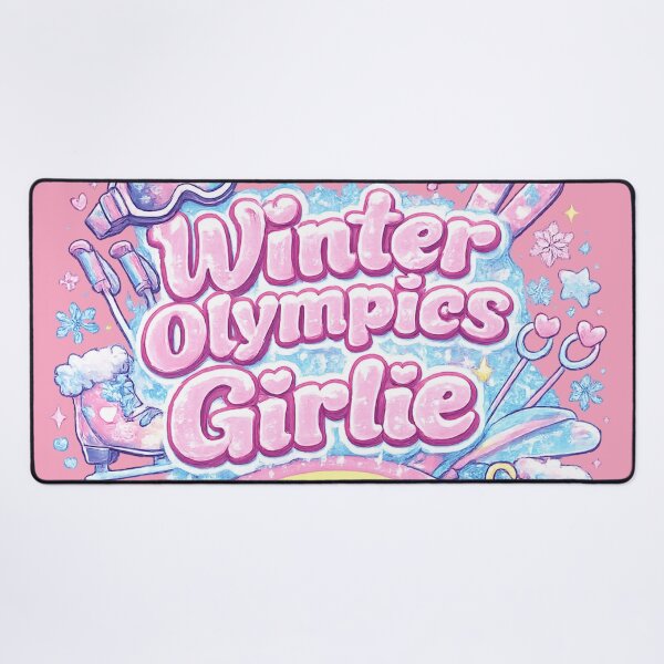 Item preview, Winter Olympics Girlie – Y2K Cute Winter Sports Aesthetic designed and sold by Dollette Heaven.