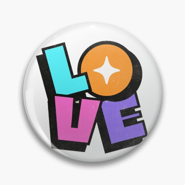 Item preview, Vibrant Retro Pop Art LOVE Typography Design designed and sold by HorizonStores.