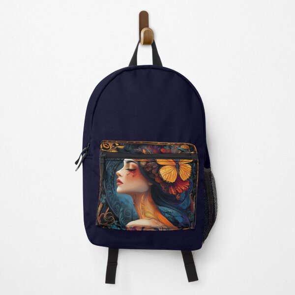Item preview, Mystical Woman With Golden Butterfly designed and sold by Shoot-The-Moon.