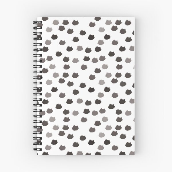 Item preview, Bold Brushwork Dots with Painterly Black Markings designed and sold by phatlizzardart.