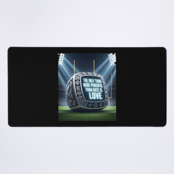 Item preview, The Only Thing More Powerful Than Hate Is Love Stadium Unity Concept designed and sold by Uglyandcute.
