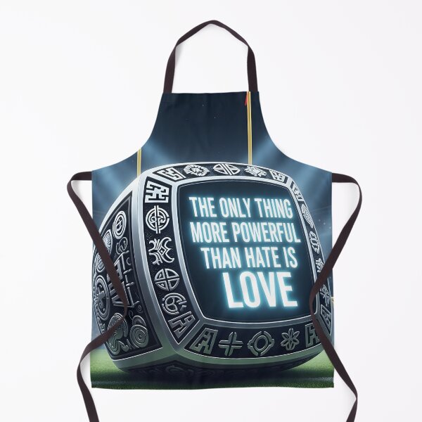 Item preview, The Only Thing More Powerful Than Hate Is Love Stadium Unity Concept designed and sold by Uglyandcute.