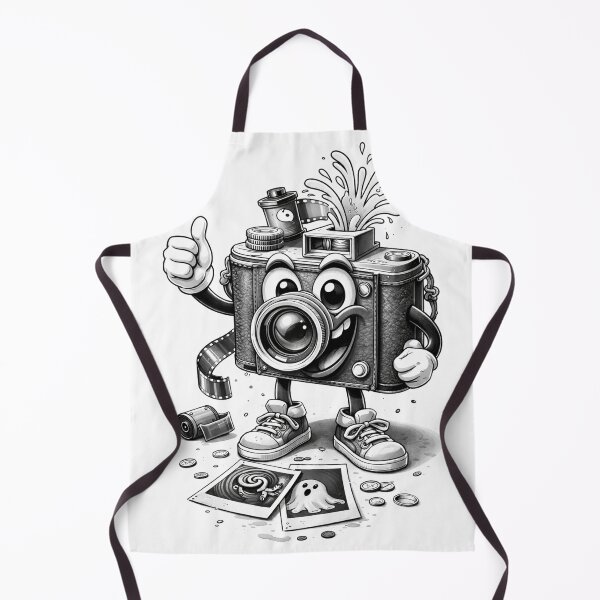 Item preview, Camera on Black and white designed and sold by ArtDecorPixell.