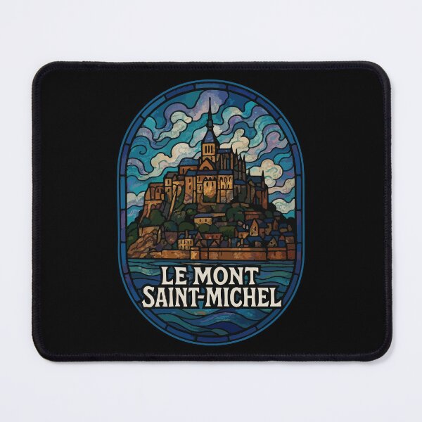 Item preview, Mont Saint Michel Stained Glass designed and sold by TomFrontierArt.