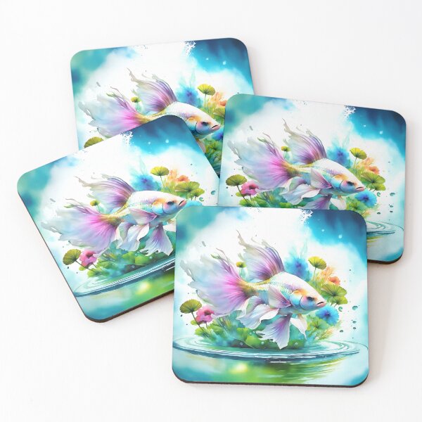 Item preview, Beta Fish in Watercolor designed and sold by MystAvalon.