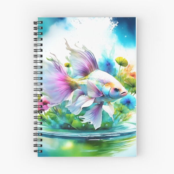 Item preview, Beta Fish in Watercolor designed and sold by MystAvalon.