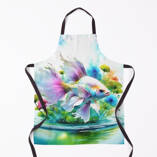 Item preview, Beta Fish in Watercolor designed and sold by MystAvalon.