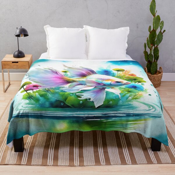 Item preview, Beta Fish in Watercolor designed and sold by MystAvalon.