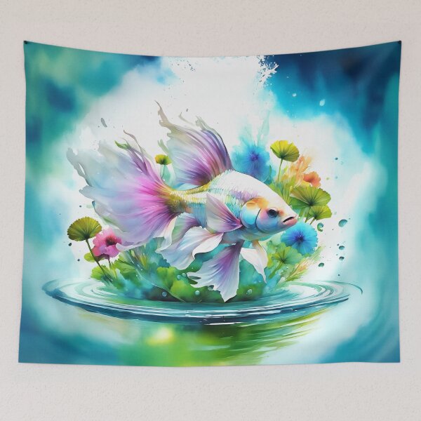 Item preview, Beta Fish in Watercolor designed and sold by MystAvalon.