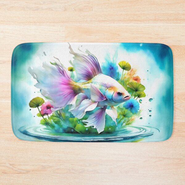 Item preview, Beta Fish in Watercolor designed and sold by MystAvalon.