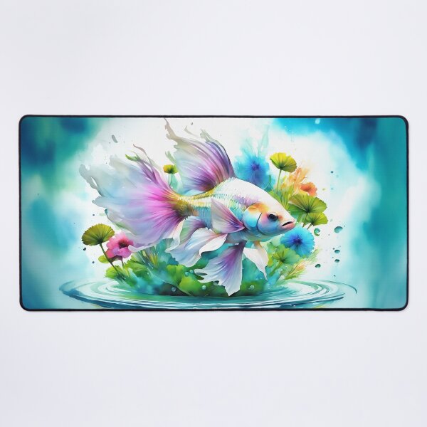 Item preview, Beta Fish in Watercolor designed and sold by MystAvalon.