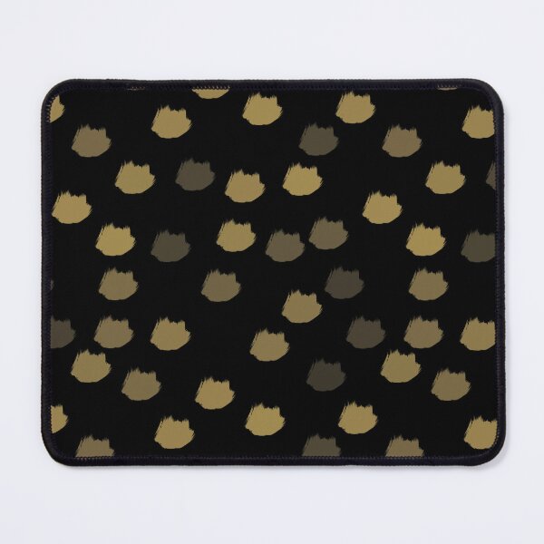 Item preview, Bold Brushwork Dots with Painterly Black Markings designed and sold by phatlizzardart.
