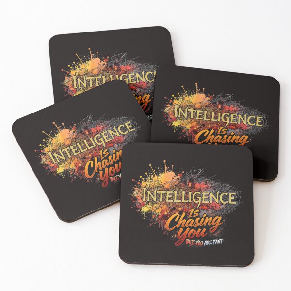 Item preview, Intelligence is chasing you, but you are fast. designed and sold by Pirate-Coast.